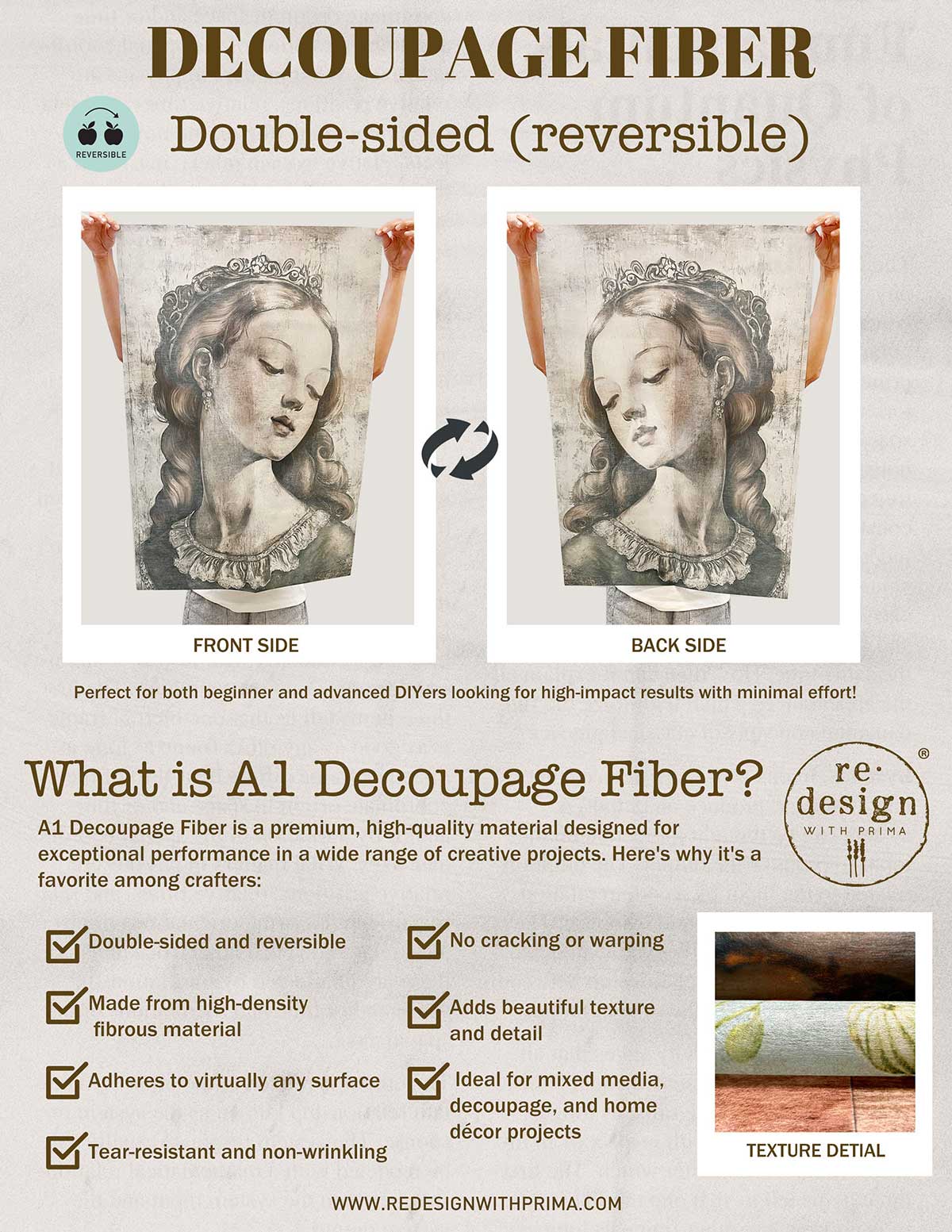 Tender Tones - A1 Decoupage - Image 2