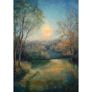 Cozy Countryside - A3 decoupage