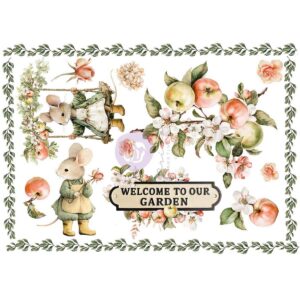 Home Grown Collection - A4 Transfer 1 sheet
