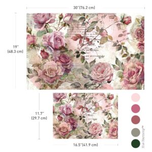 Dusty Velvet Mauve - Double Delight Decoupage