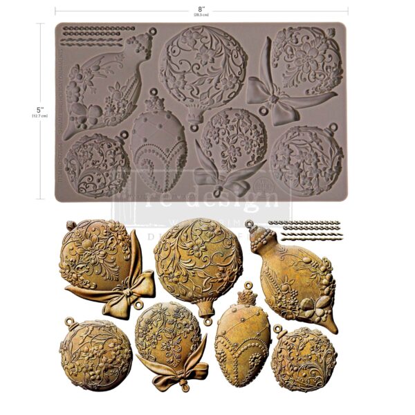 Shimmering Holiday Ornaments - Image 2