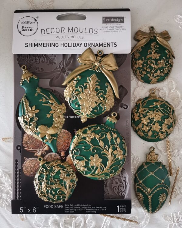 Shimmering Holiday Ornaments