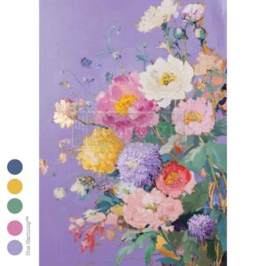 Lilac Serenade - A3 decoupage