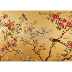 Radiant Flight - A3 Decoupage Fiber