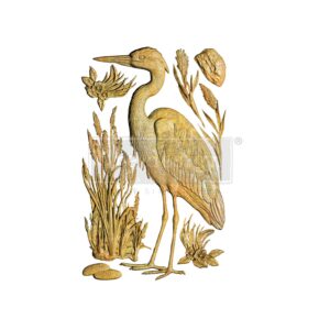 Feathered Stillness - Decor Mould 5" x 8"