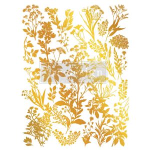 Luxe Foliage - Kacha Gold Foil