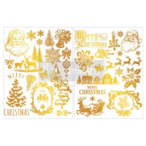 Holiday Heirloom - Kacha Middy Gold Foil
