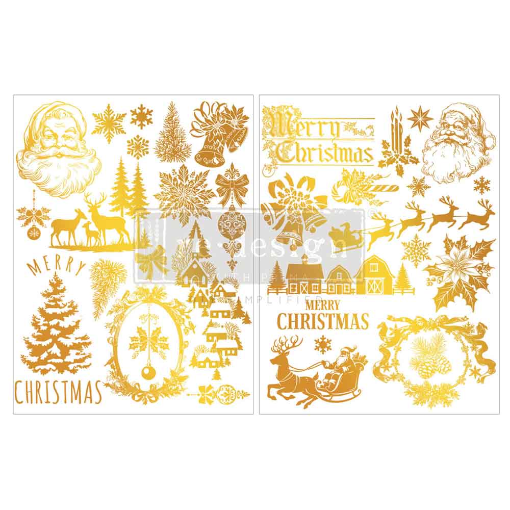 Holiday Heirloom - Kacha Middy Gold Foil