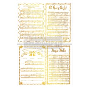 Yuletide Symphony - Kacha Gold Foil Middy