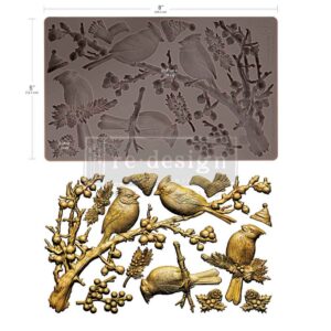 Cardinal Grace - Decor Mould 5" x 8"