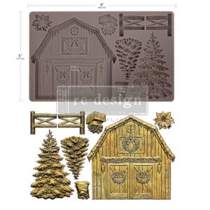 Homestead Holidays - Decor Mould 5" x 8"