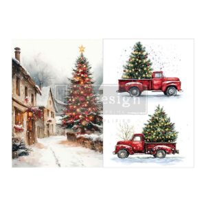 Northbound Traditions - A4 Decoupage Set 8.3" x 11.7"