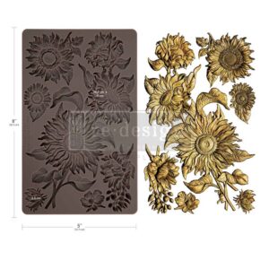 Golden Solstice - Decor Mould 5" x 8"