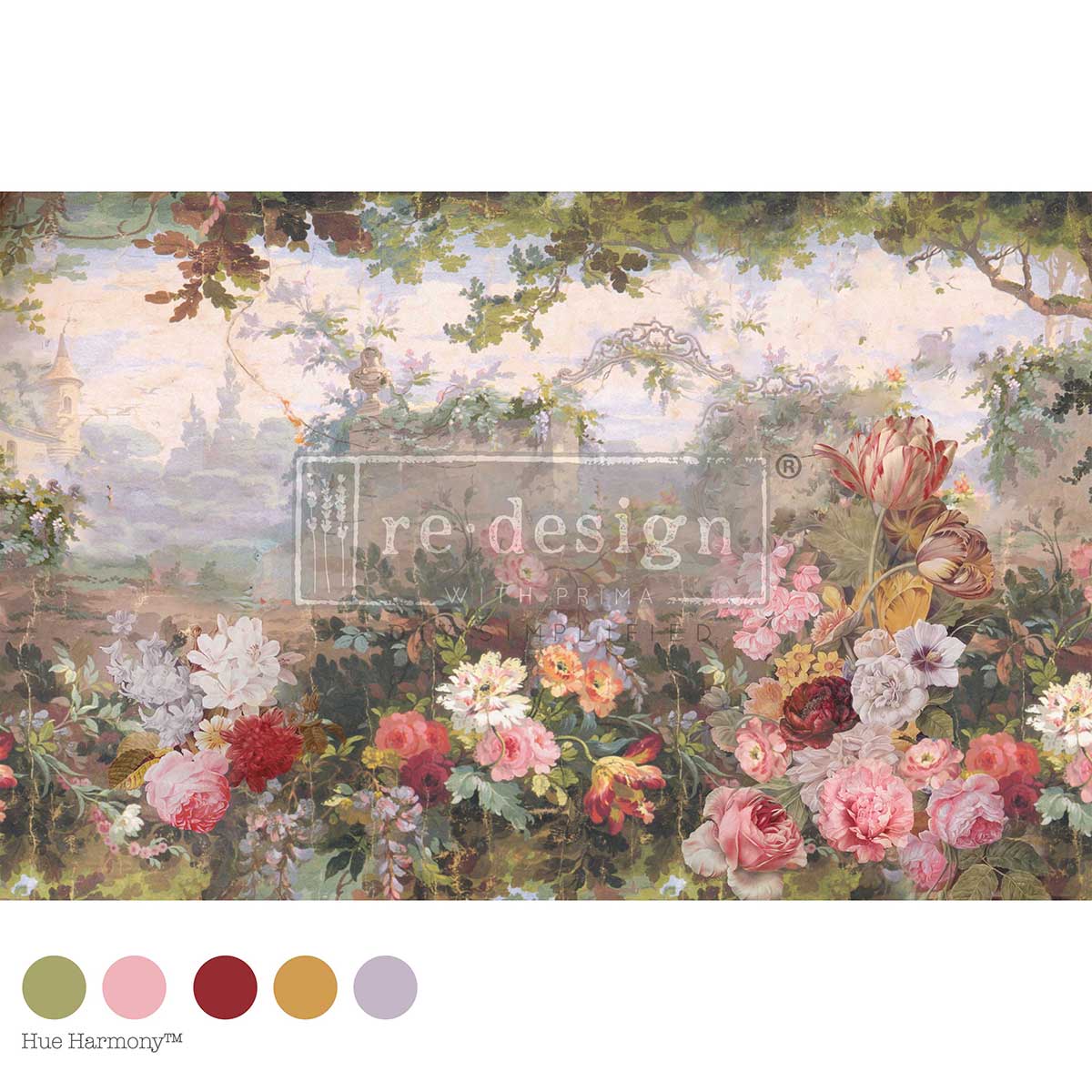 Heirloom Horizon - Decoupage 19.5" x 30"