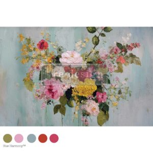 The Impasto Fusion - Decoupage 19.5" x 30"