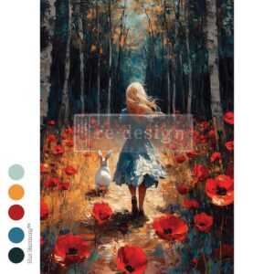 Echoes of the Hare  - A2 Decoupage