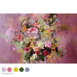 Magenta Mirage - Decoupage 19.5" x 30"