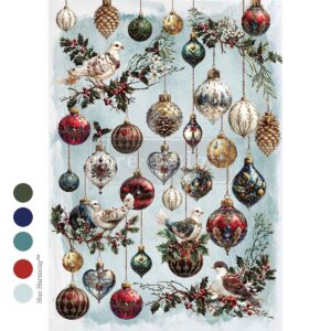 Jewel Of The Season - A4 Decoupage