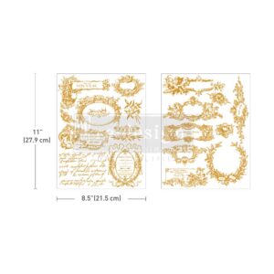 Label de Luxe Gold Foil - Middy Transfer