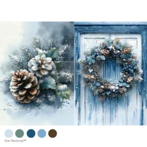 Wreath Of Whispers - A4 Decoupage